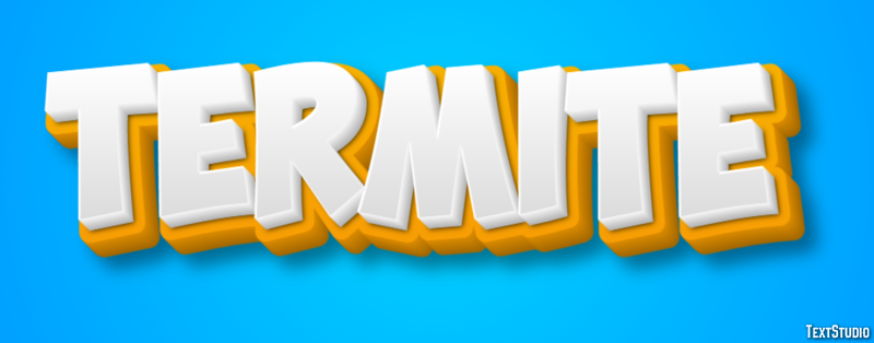 Térmite Texteffekt