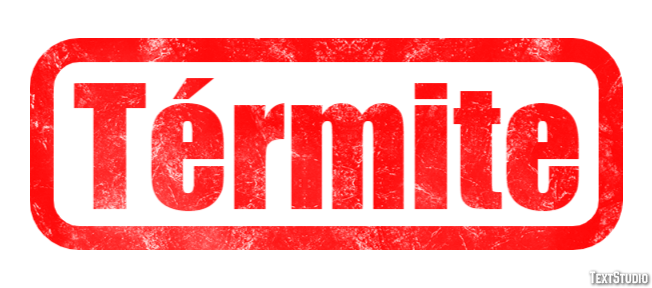Térmite Efekt tekstowy