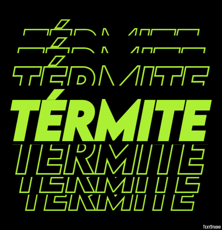 Térmite Efekt tekstowy