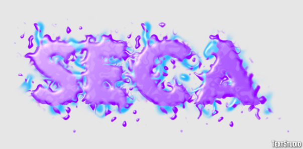 Seca Efeito de texto