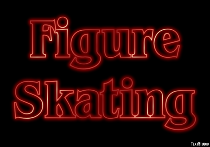 Figure Skating Text Effect