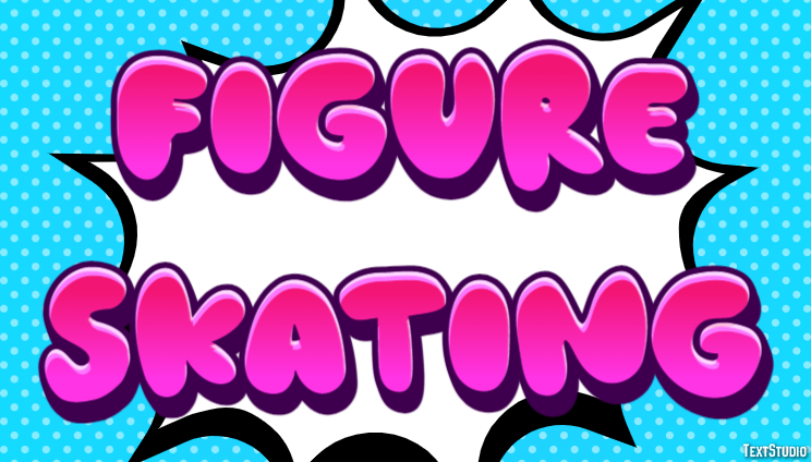 Figure Skating Text Effect