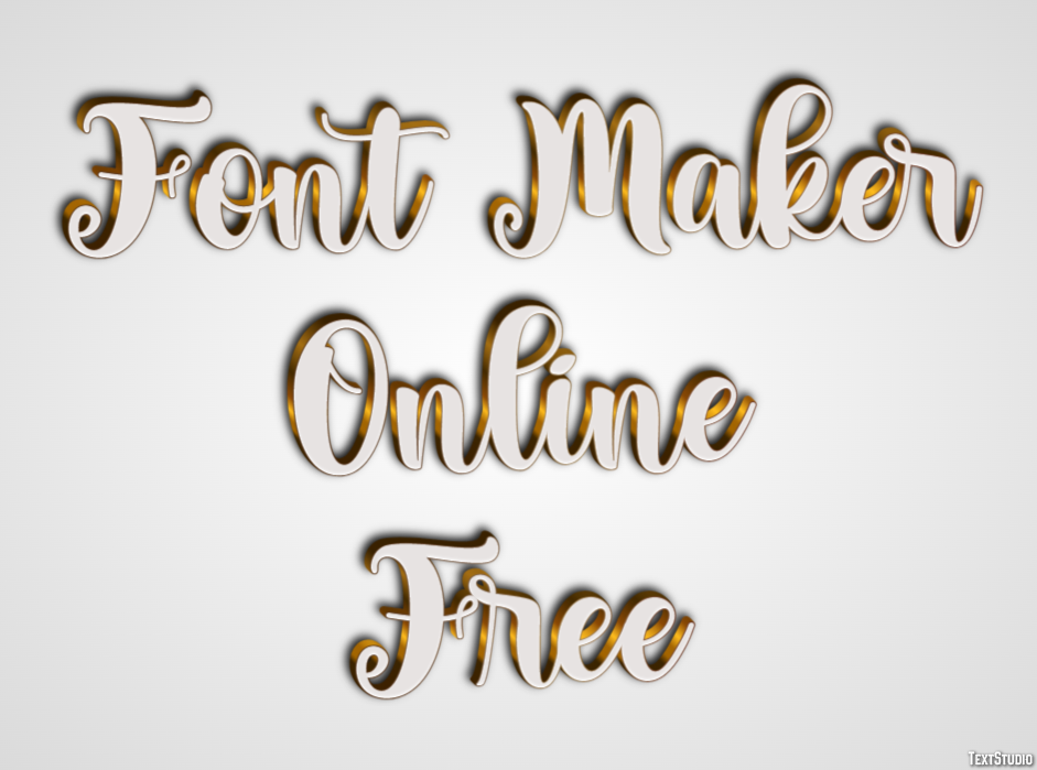Font Maker Online Free Tekst Effect