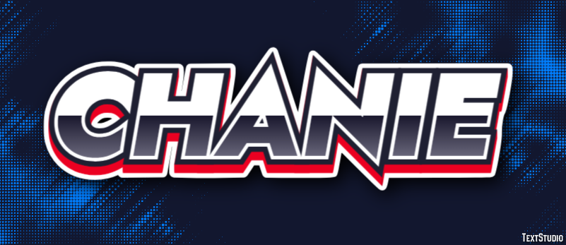 Chanie Эффект текста