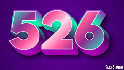 526 Text Effect