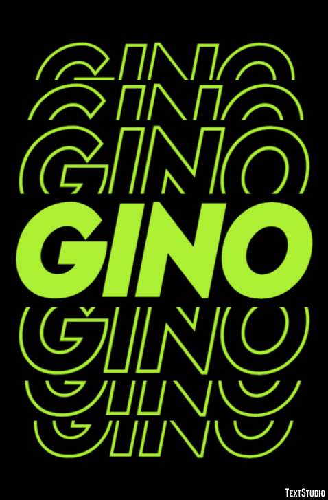 Gino Effetto testo