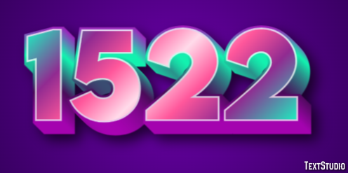 1522 Metin Efekti