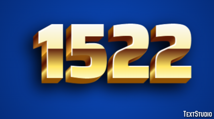 1522 Effetto testo
