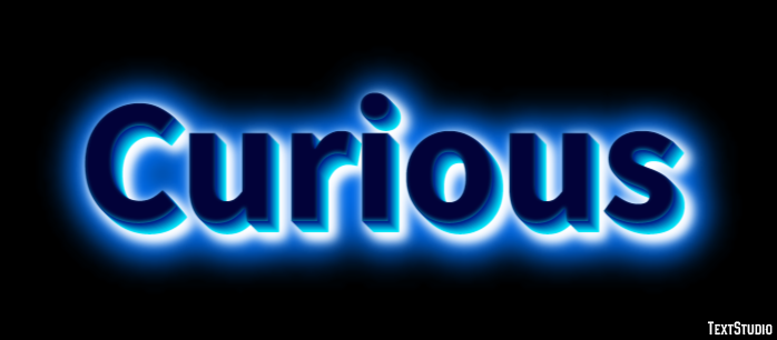 Curious Efecto de Texto