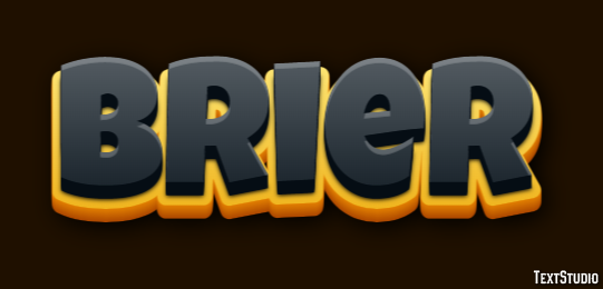 Brier Text Effect