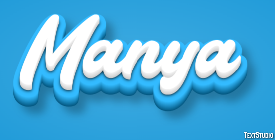 Manya Text Effect