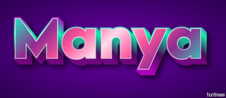 Manya Text Effect