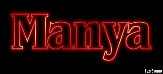 Manya Text Effect