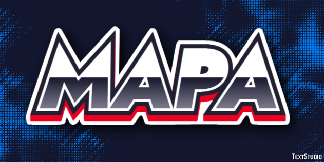 Mapa Efeito do texto