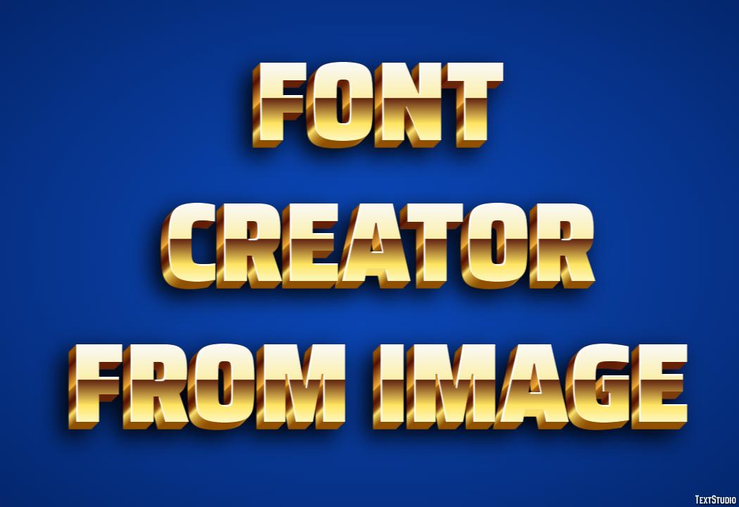 Font Creator From Image テキスト効果