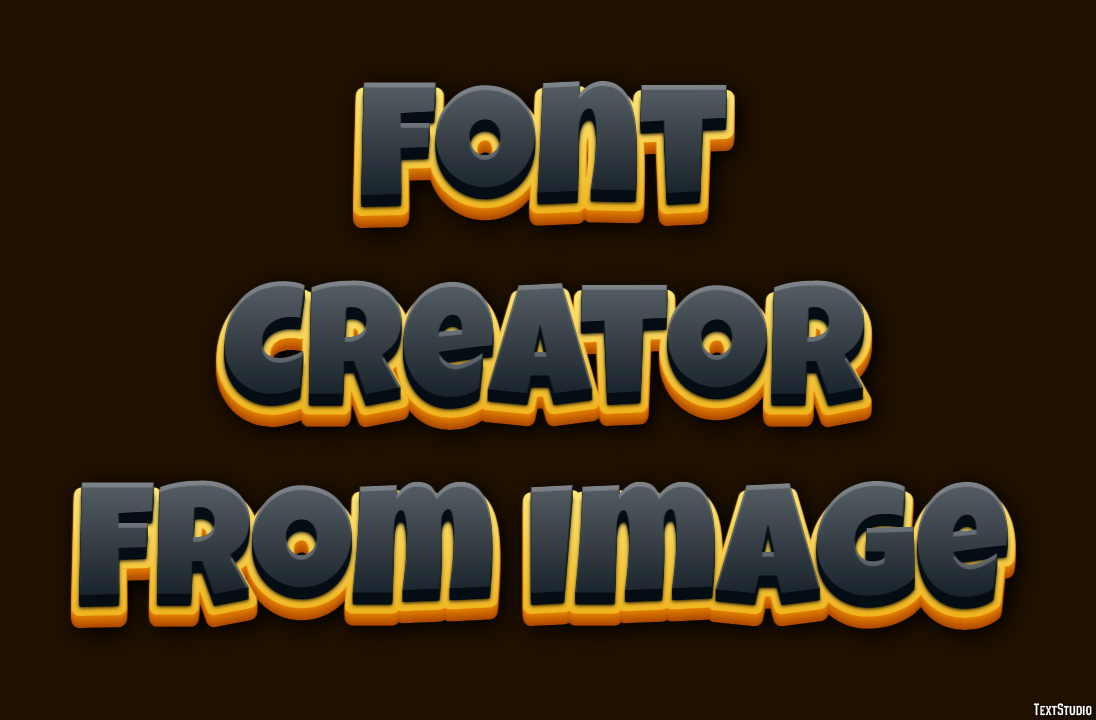 Font Creator From Image テキスト効果