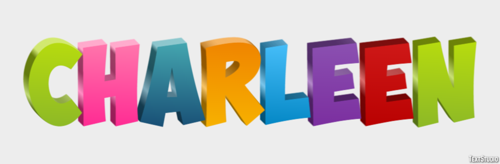 Charleen Text effect