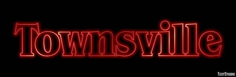 Townsville Efekt tekstowy