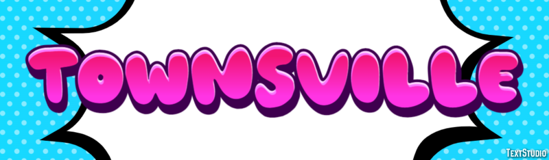 Townsville Efekt tekstowy