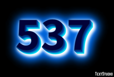 537 Text Effect