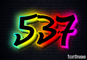 537 Text Effect