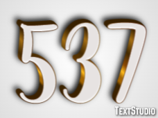 537 Text Effect