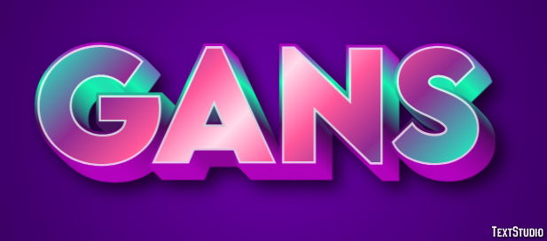 Gans Texteffekt