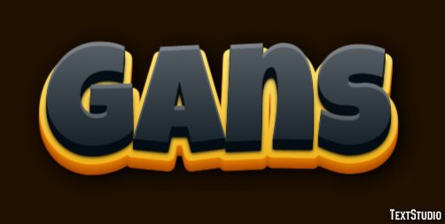 Gans Texteffekt