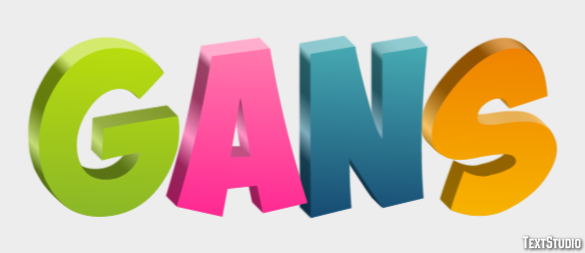Gans Texteffekt
