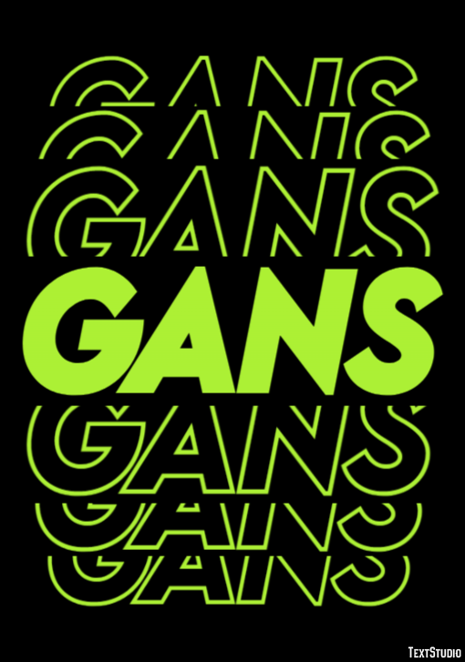 Gans Texteffekt