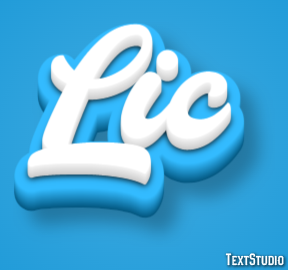Lic Tekst Effect