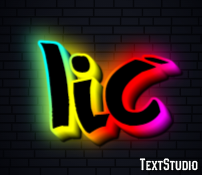 Lic Tekst Effect