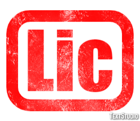 Lic Tekst Effect