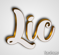 Lic Tekst Effect