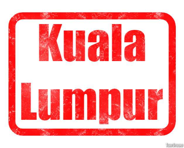 Kuala Lumpur Effetto testo