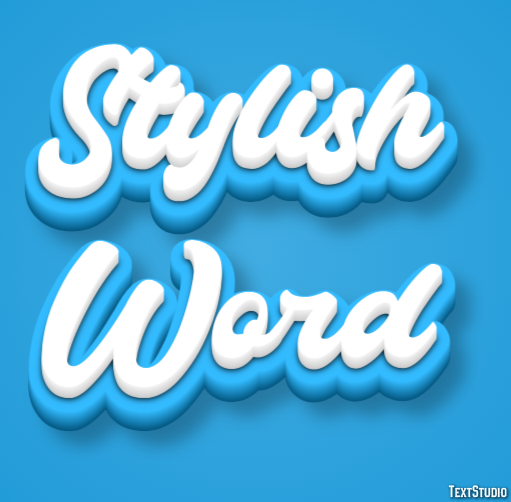 Stylish Word Efekt tekstowy