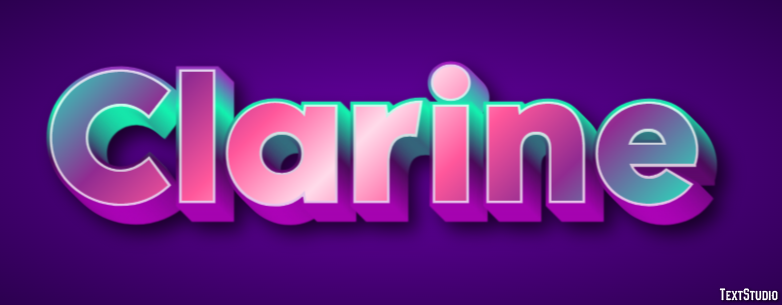 Clarine Effetto testo
