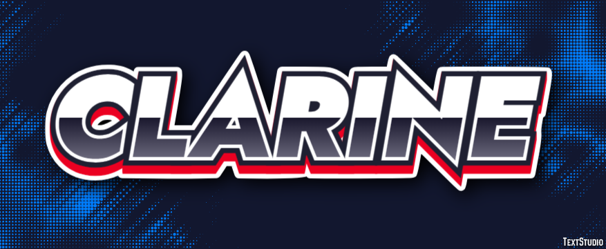 Clarine Text effect