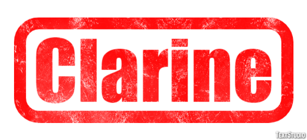 Clarine Text effect