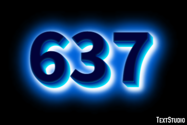637 Efekt tekstowy