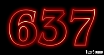 637 Efecto de Texto