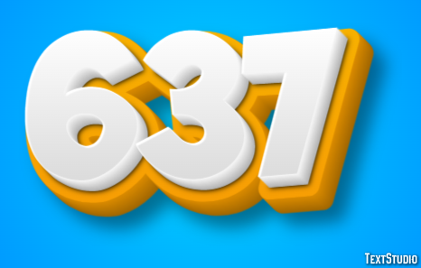637 Efekt tekstowy