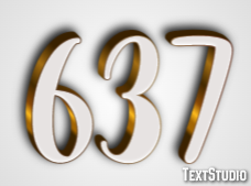 637 Efekt tekstowy