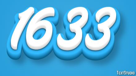 1633 Metin Efekti