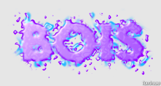 Bois Texteffekt