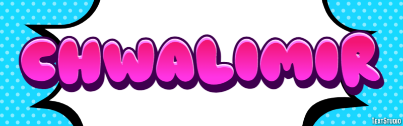 Chwalimir Текстовый эффект