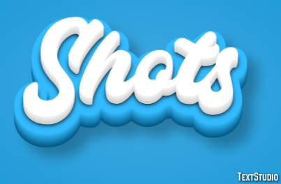 Shots Efeito de texto