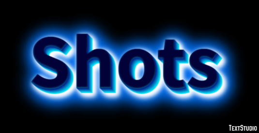 Shots Efeito de texto