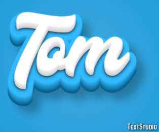 Tom Efeito do texto