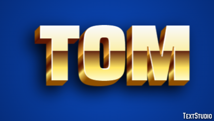 Tom Efeito do texto